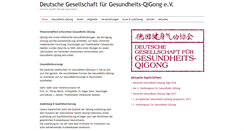 Desktop Screenshot of gesundheit-qigong.de